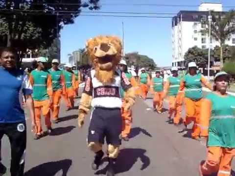 LEÃO do SOBRADINHO  no DESFILE de GARI