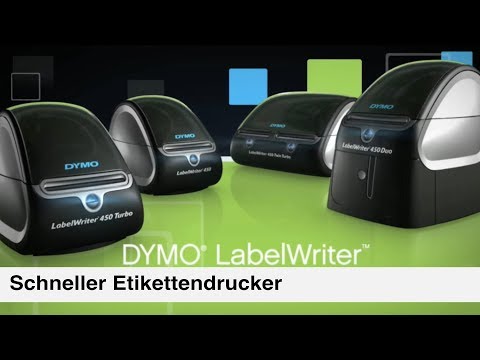Artikelvideo 1 für DYMO LabelWriter 450 Twin Turbo Etikettendrucker schwarz, silber, Artikelnummer 394288
