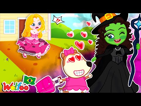 Ah não, Lucy foi adotada pela Bruxa Verde | Novo episódio de Wolfoo 2025 | Wolfoo em Português