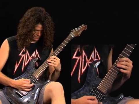 Harmonic Minor Lick with Alternate Picking - Lead Guitar Lesson