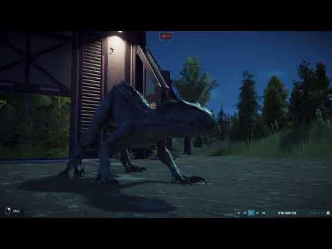 Indoraptor enclosure speedbuild