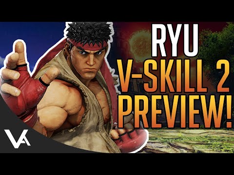 SFV - New Ryu V-Skill Preview! What Does It Do? Street Fighter 5 Champion Edition