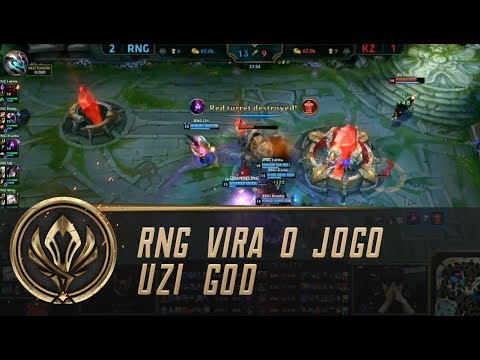 Virada incrível da RNG! Uzi GOD!