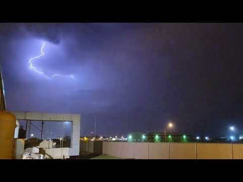 CONSTANT LIGHTNING - Unwordly Electric Storm in Texas