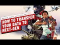 Grand Theft Auto Online - How to Transfer Your Save Data to Next-Gen
