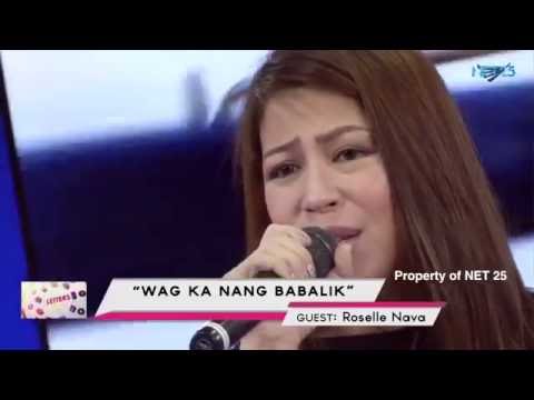 ROSELLE NAVA - HUWAG KA NANG BABALIK (NET25 LETTERS AND MUSIC)