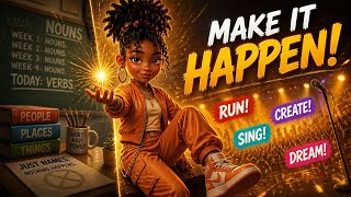 THAT'S WHAT'S HAPPENING - Verb Song for Kids