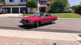 1989 Mercedes-Benz 560 SL Drive By