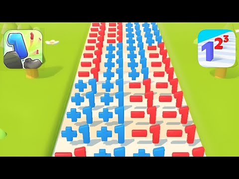 MOBILE GAMES : NUMBER RUN 3D, COUNT MASTERS, NUMBERS MASTER
