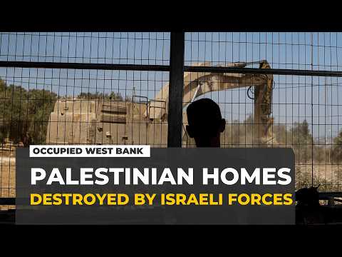 Israeli bulldozers raze occupied West Bank village as residents vow to rebuild