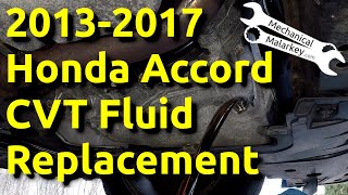 2013-2017 Honda Accord CVT Fluid Replacement