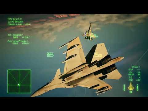Fantastic PSM fight (Ace Combat 7: Roca Roja)