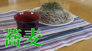 【料理動画と言う程でもない動画】蕎麦を茹でて美味しく食べよう