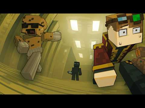 I made the Backrooms in my SMP and trapped my friends inside.