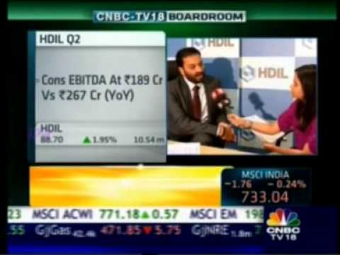 CNBC NSE Closing Bell 14 Nov 2014 Mr Sarang Wadhawan Vice Chmn & MD, HDIL