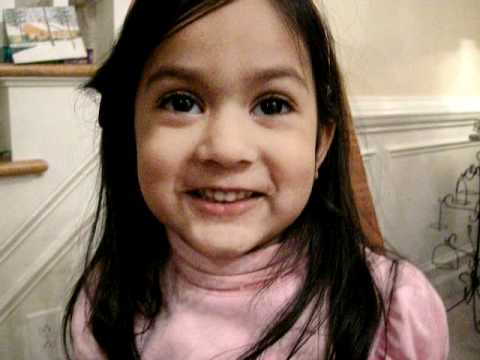 Nyssa sings Happy Birthday