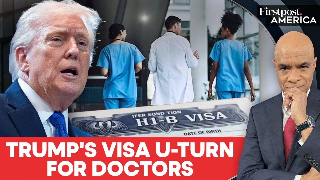 US Eases Visa Rules, Foreign Doctors Allowed to Keep Working | Firstpost America | N18G