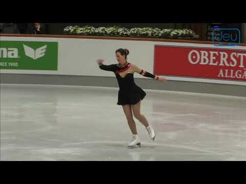 Heike HERON. Oberstdorf 2018. Bronze Ladies III B - Free Skating. 18 place