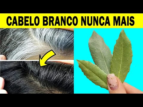 Turn White Hair Black in just 4 minutes