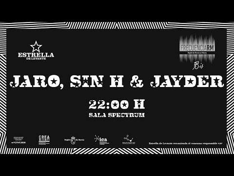 Frecuencia RM Bis: JARO CRISTO, SIN-H & JAYDER en Sala Spectrum
