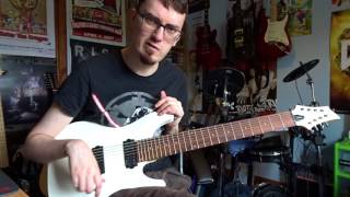 Video thumbnail for Schecter C-8 Deluxe Review by Daryl Smith Music