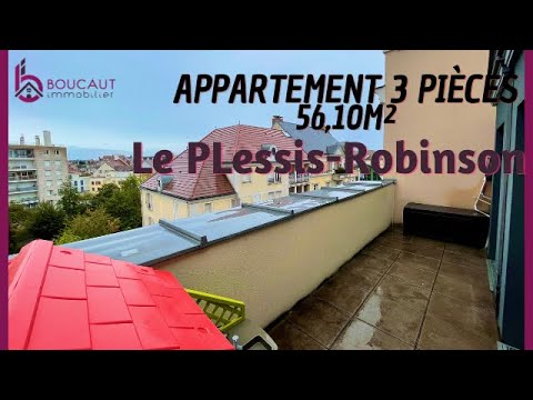 Achat Appartement T3 ,  Le Plessis-Robinson  - Cité Jardins aux pieds du marché -  56,10m²