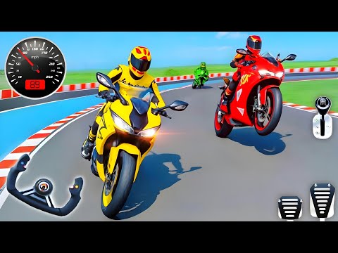 Real Bike Racing Simulator 2025 - GT Bike Racing Game - Android Gameplay #1