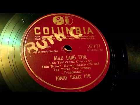 Tommy Tucker Time - Auld Lang Syne 78 rpm!