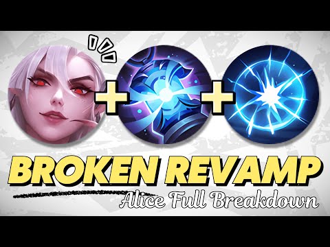 1 VS 5 Spellvamp Queen!! | Alice Revamp Build, Highlights, Analysis, Tips, and Breakdown