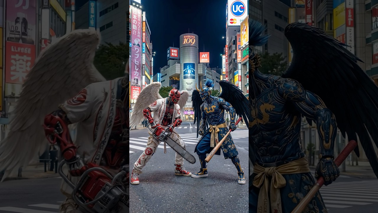 【兄弟喧嘩 / Brothers’ Fight】 Created with “Kling 3.0”(@Kling_ai )