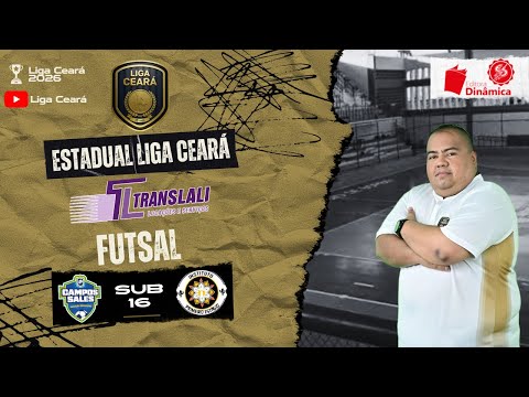 Estadual Liga Ceará Translali Futsal 2026: Campos Sales 🆚 Inst. Primeiro Estágio - SUB-16