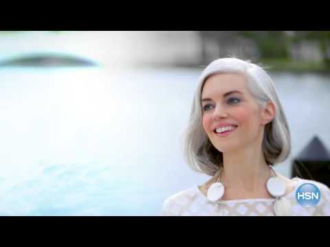 Marla Wynne Sheer Diamond Organza Top On HSN