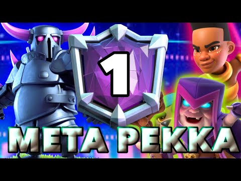 Go Top1 with META PEKKA deck 🏆+2400😉-Clash Royale