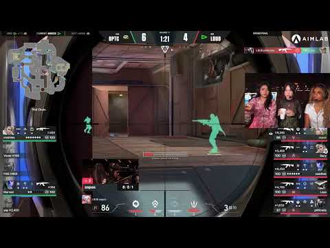 LOUD aspas Insane flick and 3k On Breeze OpTic vs LOUD |  GRAND FINALS | Valorant Champions İstanbul