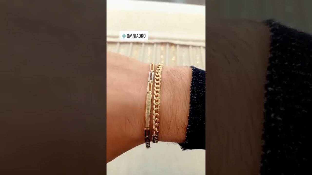Bracciali in Oro 18 Carati da Uomo