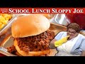 School Cafeteria Sloppy Joe From The 1980s 90s