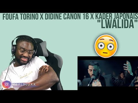 🇬🇧 UK REACTS TO Foufa Torino X Didine Canon 16 X Kader Japonais - Lwalida (Official Music Video)