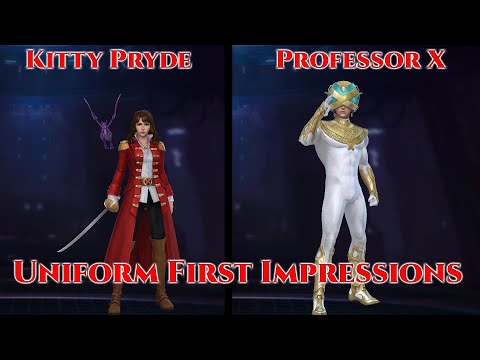 kitty Pryde & Professor X Uniform First Impressions (MFF)