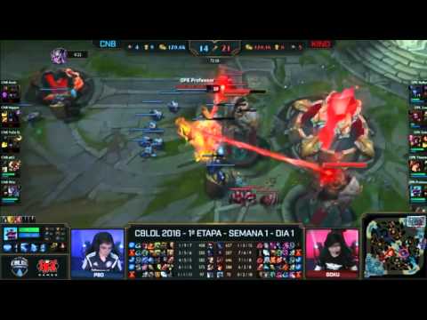 JOGÃO! Final emocionante entre CNB e KINO | #CBLoL