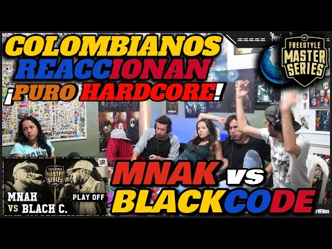 🔴COLOMBIANOS REACCIONAN a BLACKCODE vs MNAK - ¡PURO HARDCORE! [FMS INTERNACIONAL PLAY OFF 2023]