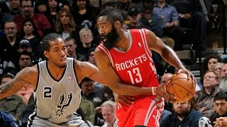 Kawhi Leonard - San Antonio Spurs - James Harden - Houston Rockets