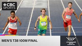 Canada's Zachary Gingras wins bronze in men's T38 100m final on Day 4 of the 2026 Commonwealth Games