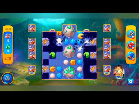 Fishdom, 10452 level,no Booster - 10452 уровень, прохождение без бустеров.