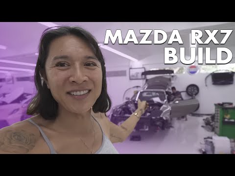 My Mazda RX7 build (Part 2) | Angie Mead King