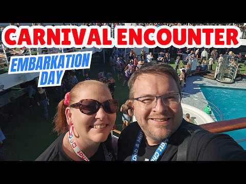 Thumbnail for Carnival Encounter Cruise Embarkation Day | From Bag Drop to the 80’s Party!