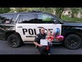 3 Year Old Gives Her Elmo Toy To Lonely Police Officer