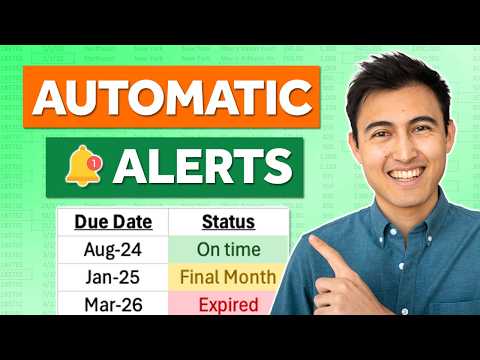 Excel: Automatic Alerts & Popups to Boost Productivity!