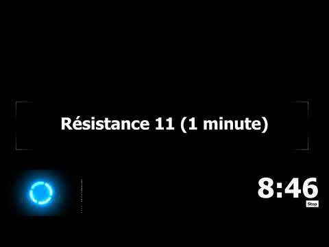 Elliptique 20 minutes