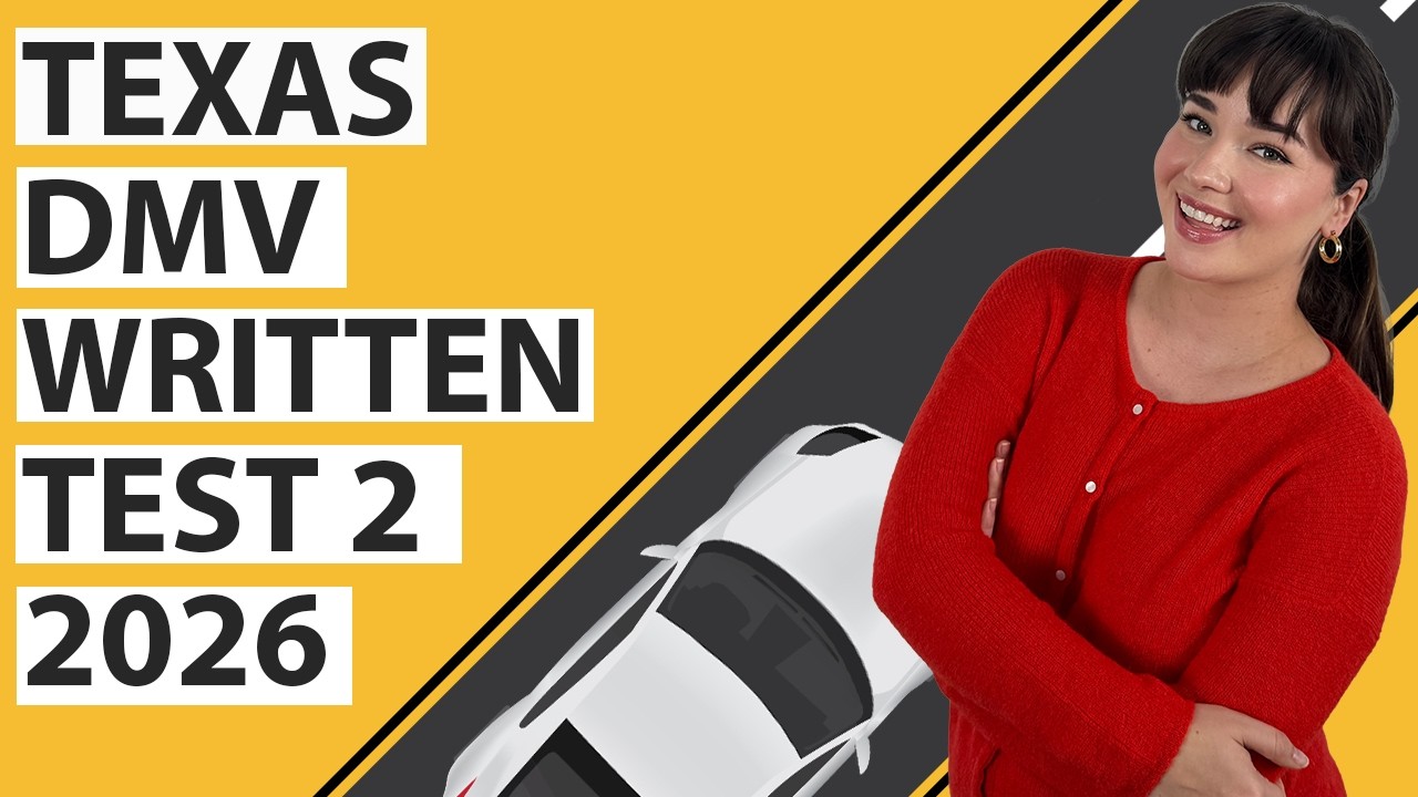 Texas DMV Written Test 2 2026 (60 Questions with Explained Answers)