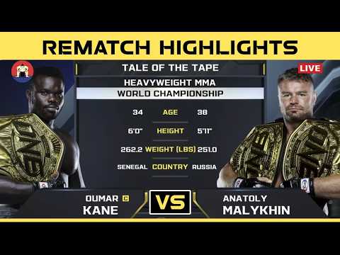 Reug Reug vs Malykhin 2 Full Fight Highlights & Review